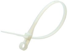 Стяжки нейлоновые под винт Fortisflex КСО 4*110 (б) (100шт.)  картинка